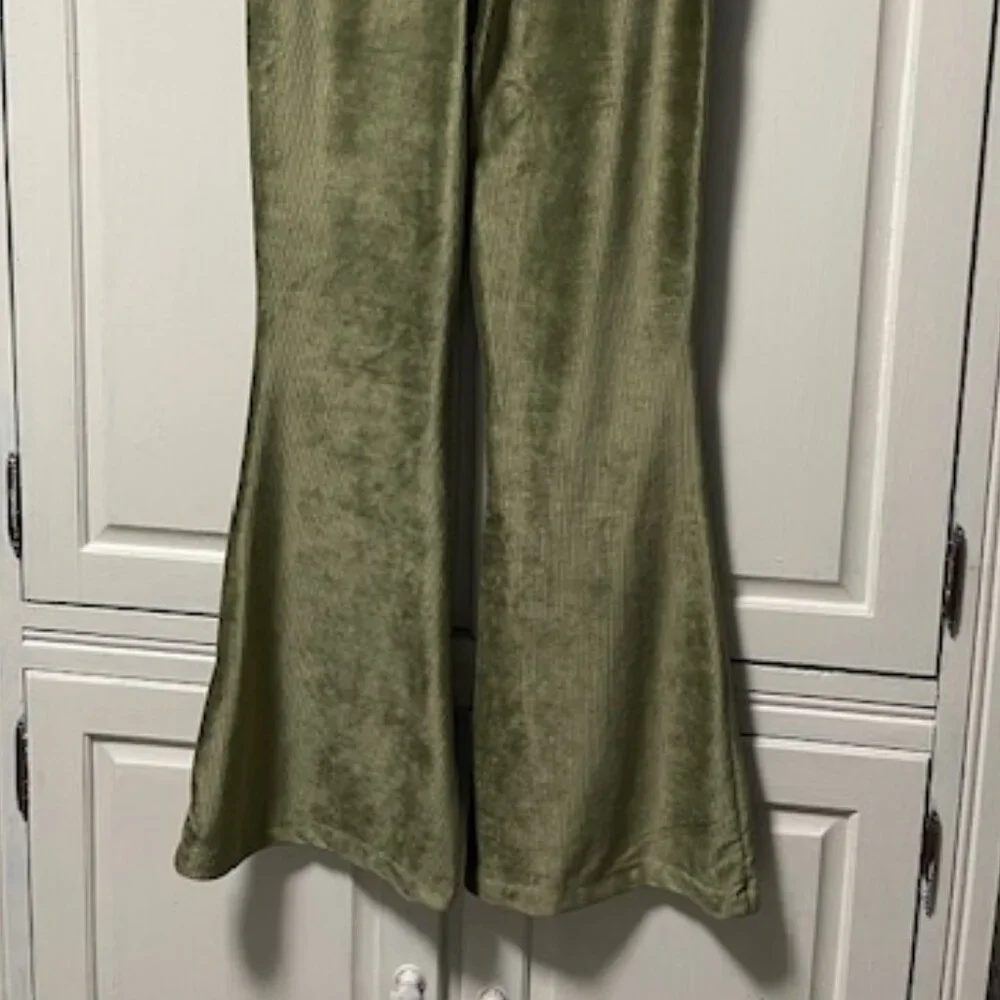 Double Zero JR Pants Size M Color Green - Picture 3 of 4